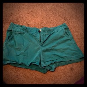 Teal Shorts